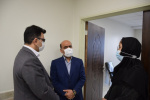 Arak's parliment member visits two important health centers in Arak